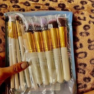 Brand New 10-piece Professional Makeup Brush Set